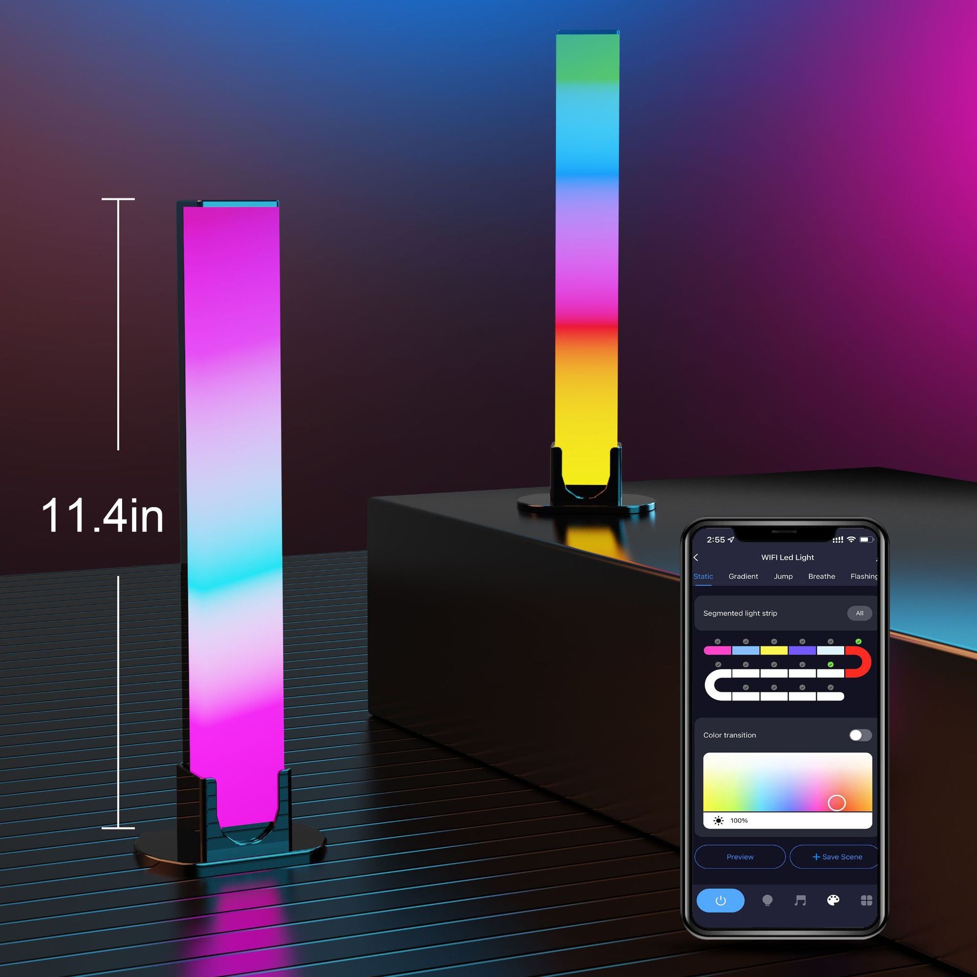 table LED ambient light