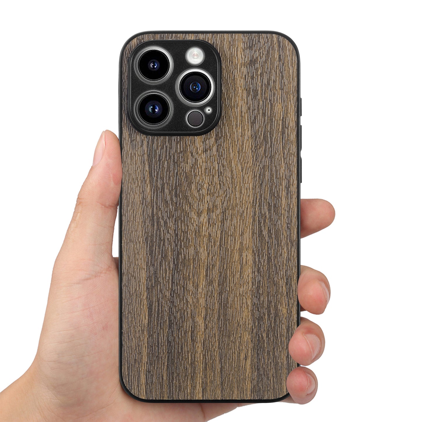 Stylish Wood Grain iPhone & Samsung Case - Durable, Lightweight, and Anti-Fingerprint Protection