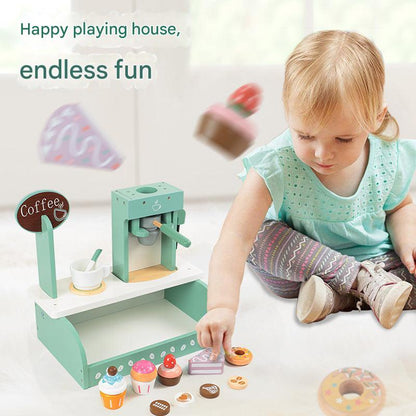 wooden juicer play set for kids