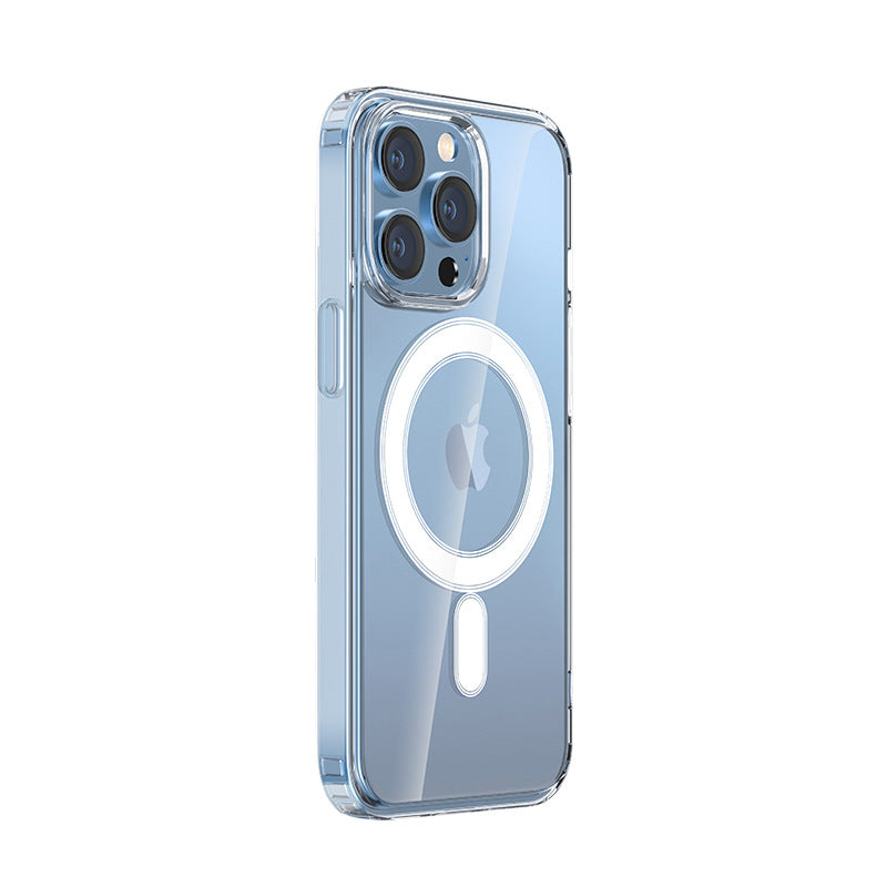 Transparent Acrylic Magnetic Phone Case for iPhone 15, 16 Series - Slim & Durable Protection