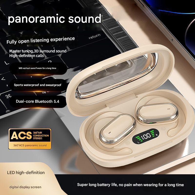 Lifestyle image of earbuds during exercise