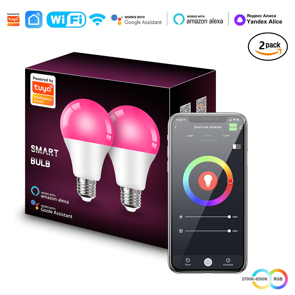 smart bulb features illustration