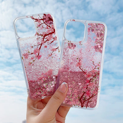 pink blossom phone case