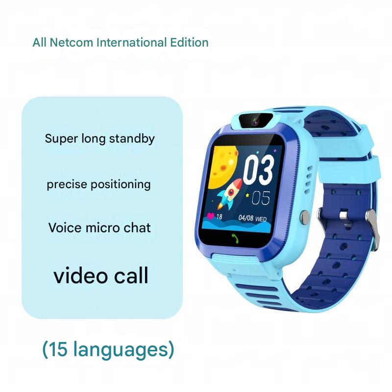 multi-color kids watch with GPS and phone calls