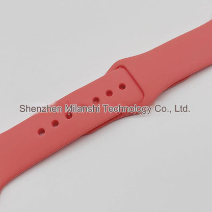 Premium Silicone Sports Watch Band for Apple Watch Series 4-9, SE, and Ultra 2 - Stylish, Durable, and Comfortable Replacement Straps