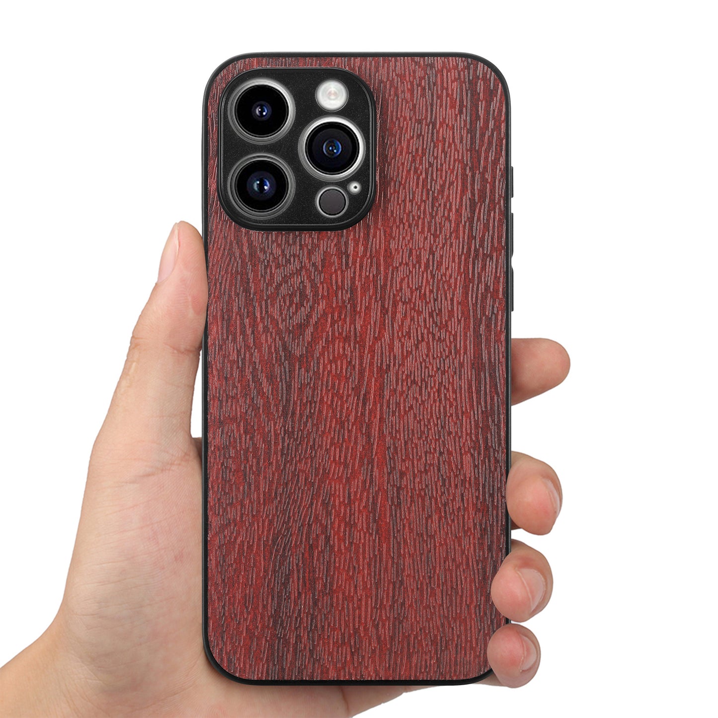 Stylish Wood Grain iPhone & Samsung Case - Durable, Lightweight, and Anti-Fingerprint Protection