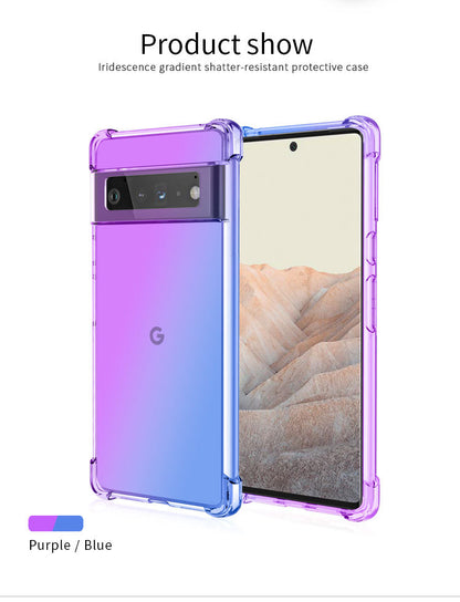 Google Pixel 9 Pro Slim Shockproof Case – TPU Gradient Protection for Pixel 9 and Pixel 9 XL