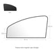 Titanium Silver 10 Strong Magnets Window Curtain - Driver's Side (Pack of 1)