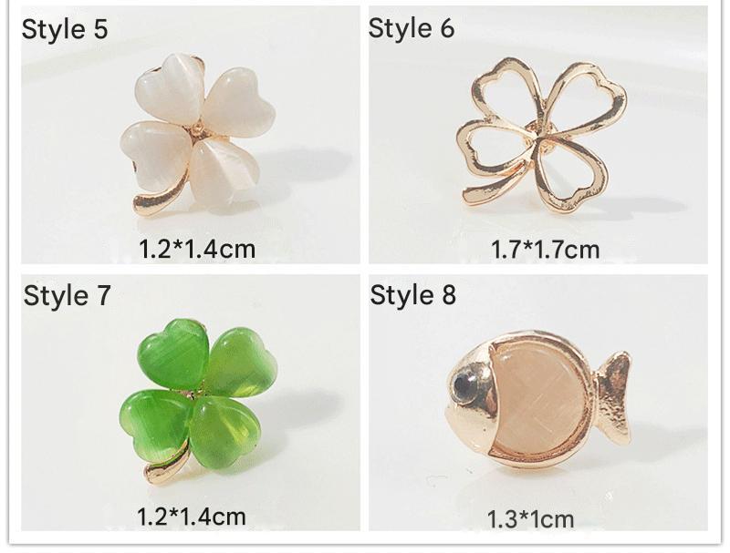Fashionable Floral Brooch Pin 4