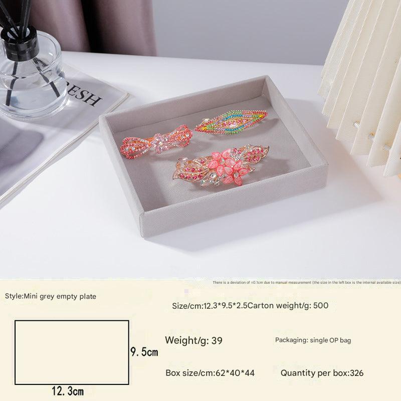 modern minimalist pink jewelry tray