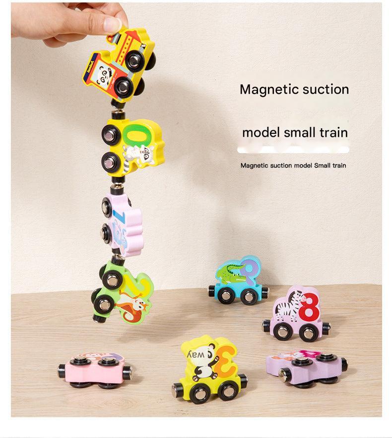 magnetic train block