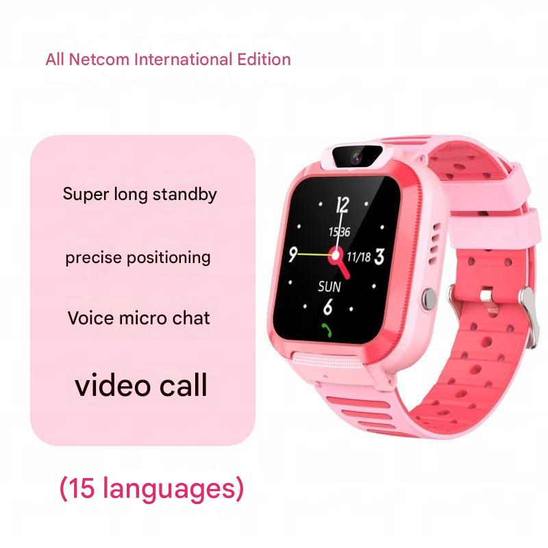 silicone strap colorful kids smart watch