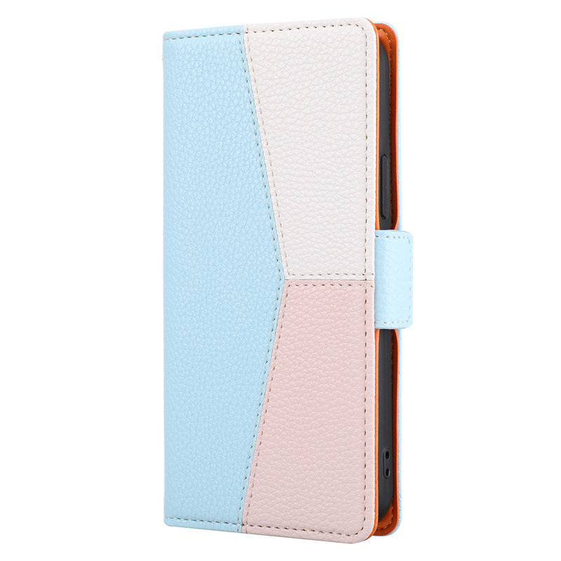 Premium PU Leather Flip Case for iPhone & Samsung | Stylish Multi-Color Wallet Cover with Card Slots