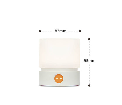 dimly lit USB charging night lamp