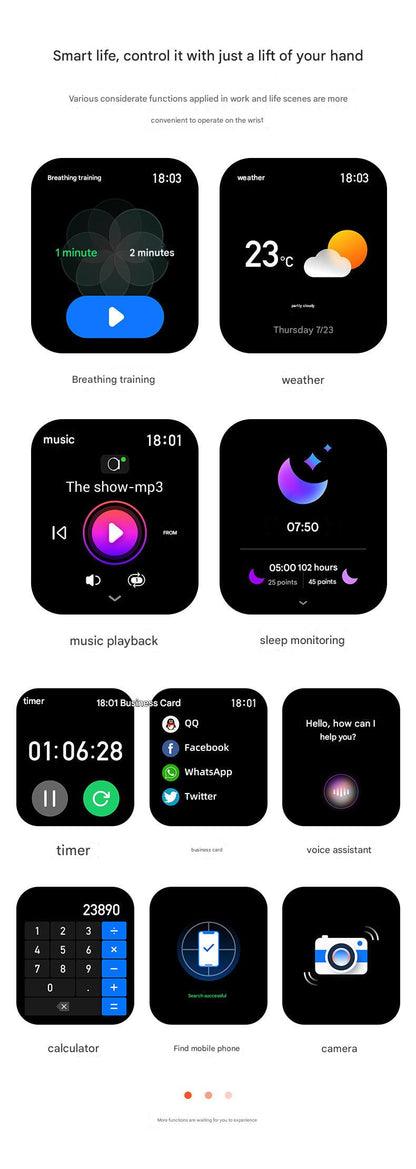 Music playback smartwatch