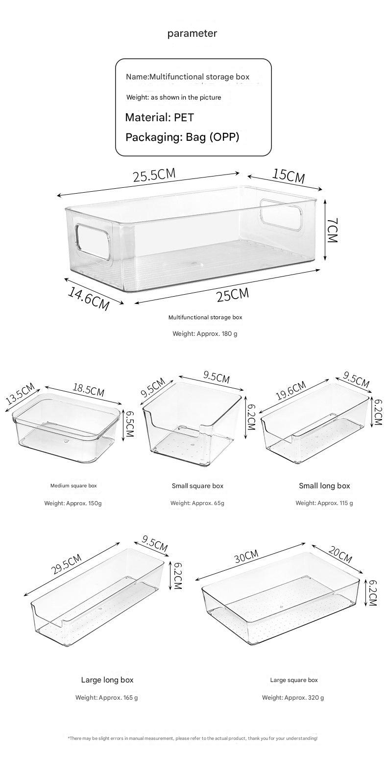 PET Material Desktop Box