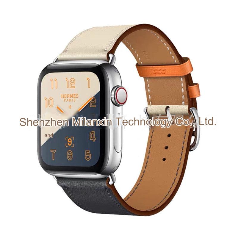 luxury leather watch band