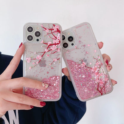 elegant floral phone cover