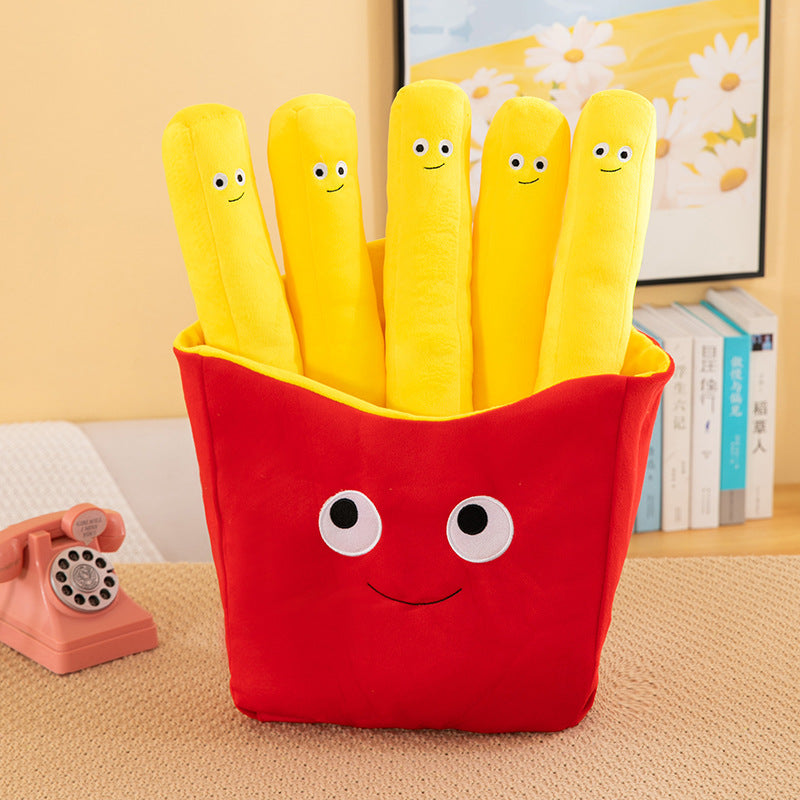 fries plush pillow