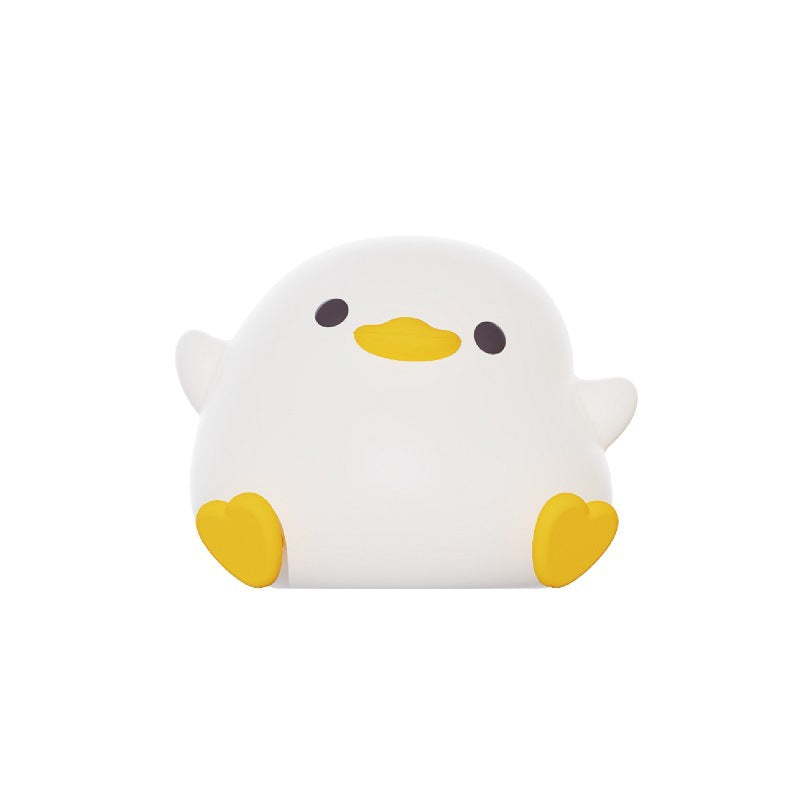 Kid-friendly duck silicone light