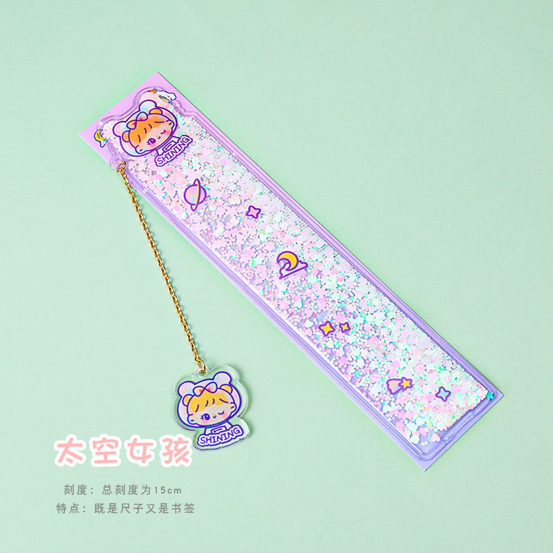 Cherry Girl decorative 15cm ruler