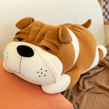 cuddly dog pillow