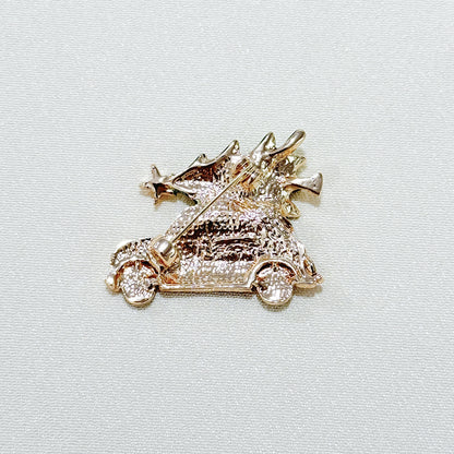Christmas tree car brooch image 3