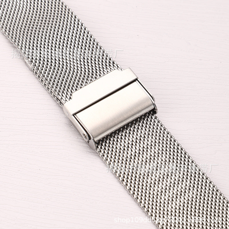 Stylish Milanese Loop Smartwatch Band for Samsung, Huawei, and Apple – Adjustable & Durable Metal Design