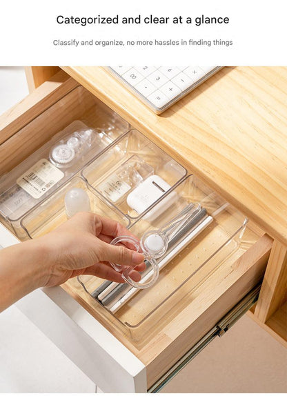 Clutter-free Transparent Organizer